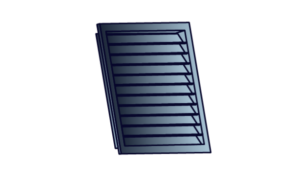 ŻALUZJA ŚCIENNA ZS